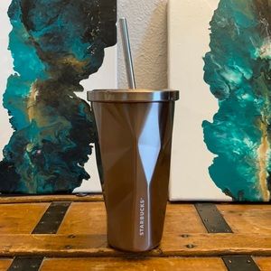 Starbucks rose gold 16 oz stainless steel tumbler